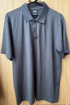 UNIQLO ユニクロ DRY-EX ポロシャツ グレー L