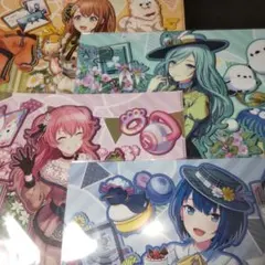 プロセカ　バースデー 花里みのり 桃井愛莉 日野森雫 桐谷遥 クリアファイル