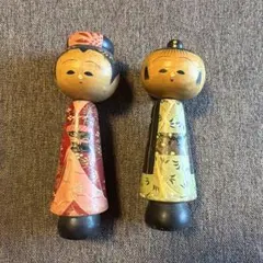 中国人形 置物 2体セット 縁起物 - メルカリ