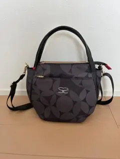 美品❣️SAVOY サボイ バッグ ショルダーバッグ　ハンドバック　レディース 黒のサムネイル