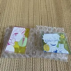 2点セット　お茶子　爆豪　名言　アクリルバッジ　ヒロアカ展　原画展