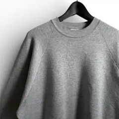 90s USA製 VINTAGE FRUIT 無地 スウェット グレー B26