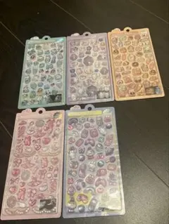 A*S様 【正規品】　ボンボンドロップシール　オリジナル　5種類　セット