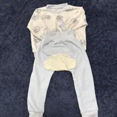 動物柄ベビーパジャマ サイズ80