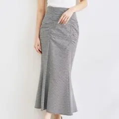 cocodeal ココディール　ギンガムチェックスカート 2025年春夏