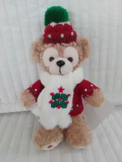 ダッフィー ぬいぐるみバッジ クリスマスのサムネイル