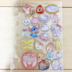 ボンボンドロップシール　おすそ分け　和柄　お寿司　サンドイッチ　ディズニー