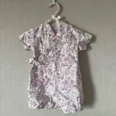 【美品】ミニー　ベビー甚平