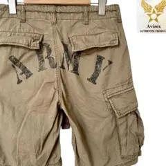 サイズS≒78cm★AVIREX★カーゴショートパンツ B-1022