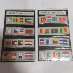 外国切手　国連切手　国旗シリーズ　希少　台紙付き　未使用