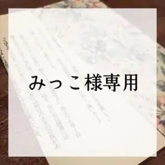 ⭐︎みっこ様専用