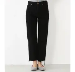 RODEO CROWNS WIDE BOWL ブラックデニムパンツ