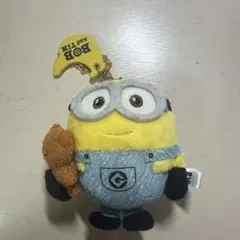 ミニオン ボブ ぬいぐるみキーホルダー 約10cm