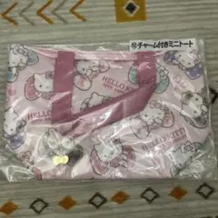 チャーム付きミニトート