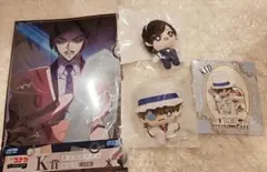 セガ ラッキーくじ 執事喫茶 諸伏 キッド ぬいぐるみ クリアファイル 色紙