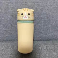 猫 ネコ リヒトラブ シリコン ペンケース スタンド 筆箱 アニマル 文房具のサムネイル