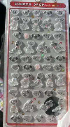 【正規品】ボンボンドロップシール 101匹わんちゃん　ディズニー　希少　レア