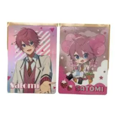 すとぷり　コレクションカード　さとみくん（等身/デフォ）