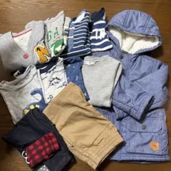 ベビー服 90cm 11着 まとめ売り アウター入り 男の子