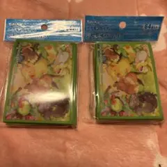 ポケモンカードゲーム デッキシールド 64枚用 2個セット みんなおつかれさま