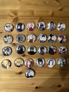 NARUTO 20周年記念缶バッジ　コンプセット