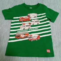 UNIQLO トミカ緊急車両 Tシャツ 120