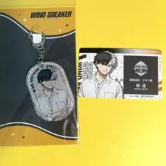 ウィンブレ　WIND BREAKER 桜遙アクリルキーホルダー　特典