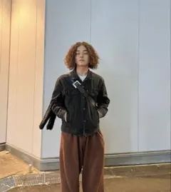 SECTION DROP FLERE DENIM 44 OURS 深水さん - メルカリ