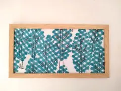 SOLD ミナペルホネン　north forest　壁飾り　Ａ４サイズ　春夏 ミナペルホネン north forest 壁飾り 春夏 - メルカリ