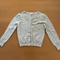 アベニールエトワール 長袖ニットカーディガン 36 グレー