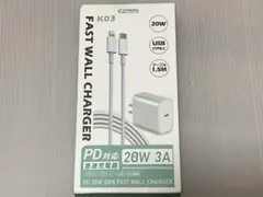 【未開封新品】K03 20W USB Type-C急速充電器 PD対応 アダプタ