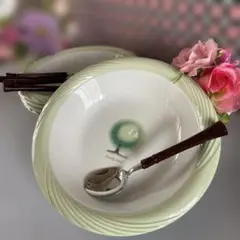 スプーン付きLovely bird 皿 5枚セットのサムネイル