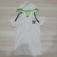 LB-03 New York Yankees フード付き半袖Tシャツのサムネイル