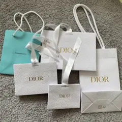 Dior & Tiffany & Co. ショップ袋セット