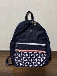 ネイビー ビニール地 リュック