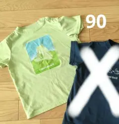 mont-bell ライトグリーン Tシャツ