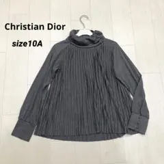極美品 クリスチャンディオール ラメ ニット 9号 カーディガン