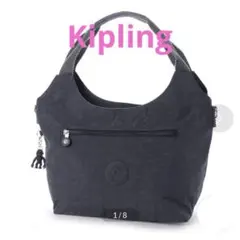 Kipling キプリング　2wayジョルダーバッグ　軽量　ネイビー