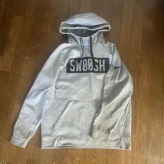 Nike Dri-FIT SWOOSH パーカー L グレー