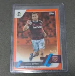 topps uefa japan ウエストハム ボーウェン 25シリ