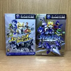 GC スターフォックス アドベンチャー &アサルト セット　ゲームキューブソフト