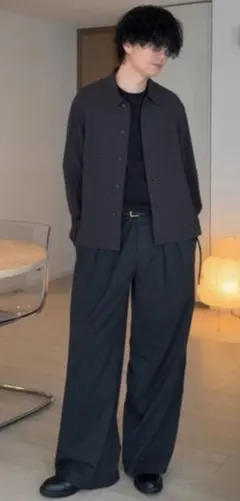リドム　BAGGY SLACKS　ヘンリー　ストライプ　デニム　2026のサムネイル