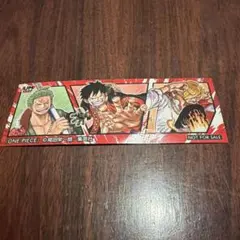 ジャンプショップ　特典　ステッカー　ONE PIECE
