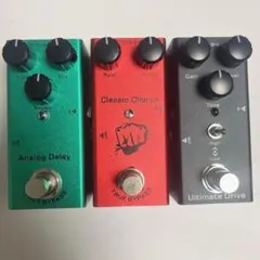12024】新品 コンパクト エフェクター 6個セット ギターエフェクター 2