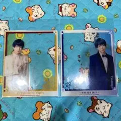 冬単 2023 エーステ　ランダム アクリル クリアカード　月岡紬　荒牧慶彦