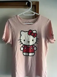 『希少』EVISU × ハローキティコラボ 刺繍 Tシャツ ピンク 32のサムネイル