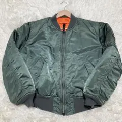 USA製　90s アルファインダストリーズ　フライトジャケット　MA-1 L
