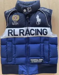 RL RACING 2011 ダウンベスト ネイビー　最終価格
