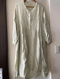 （犬印本舗）fairy ライトグリーン　マタニティワンピースパジャマ