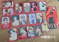 RED 山田涼介 ビジュアルカード 16枚セット　外袋4枚付き